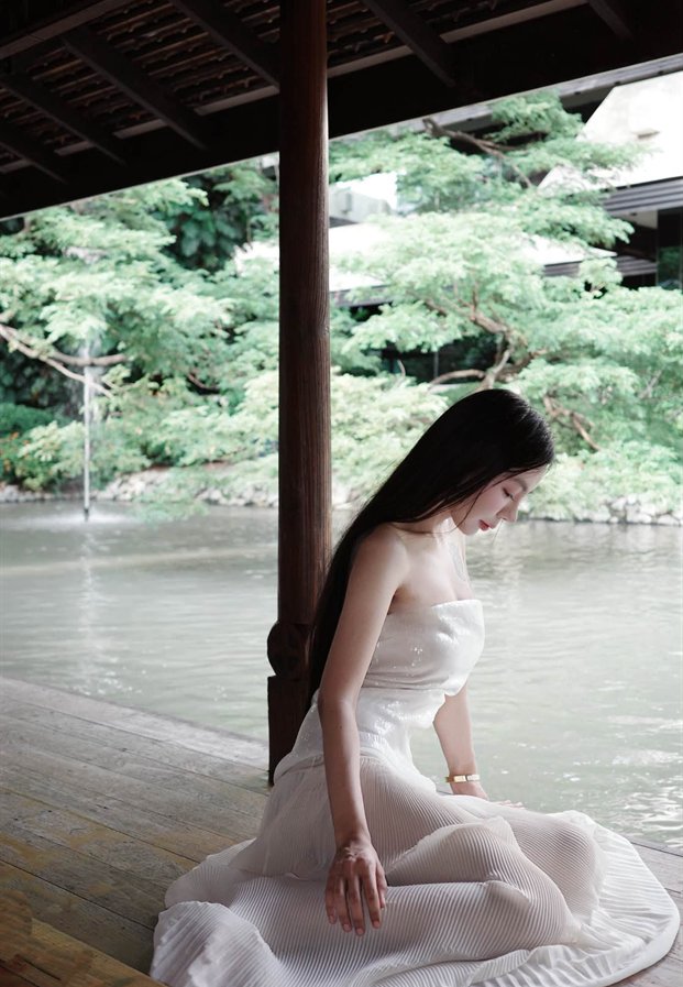 ซิดนีย์ นั่งใต้ศาลาไม้ริมน้ำ